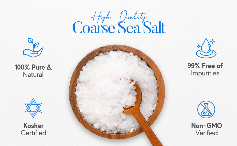 Caribbean coarse sea salt
