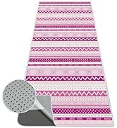 alissgorat Yoga Mat Towel Non Slip Ultra-Absorbent Yoga Towel,Super Stylish Printed Sweat Hot Yog...