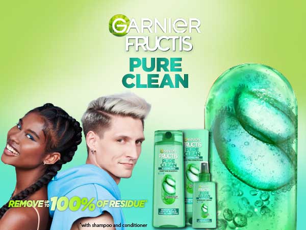 garnier fructis pure clean