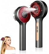 Electric Scalp Massager, 3-in-1 Hair Oil Applicator with Nano Mist, IPX7 Waterproof Scalp Scrubbe...