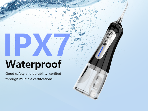 IPX7 waterproof