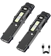 Ciwuzxs EDC Tactical Flashlight DT007, Compact 7 Mode Pocket LED Flashlight - 1500LM, USB-C Recha...