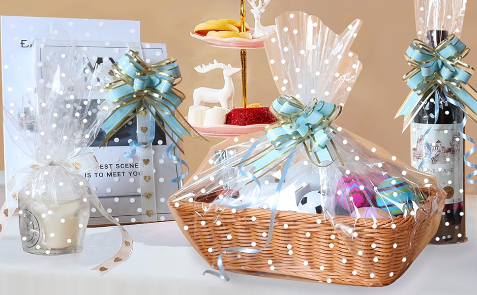 Crystal Clear cellophane wrap