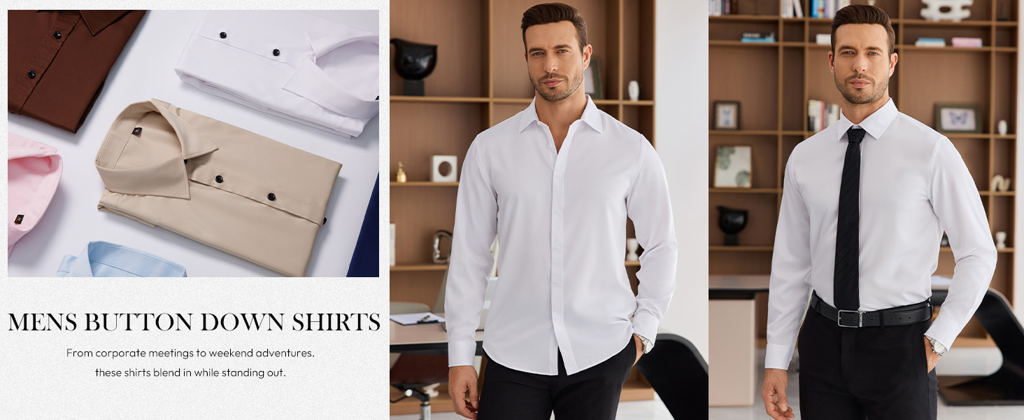 mens button down shirt