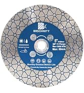 Diamond Saw Blade Tile Cutting Disc - BRSCHNITT 5 Inch for Cutting Granite Porcelain Ceramic Marb...