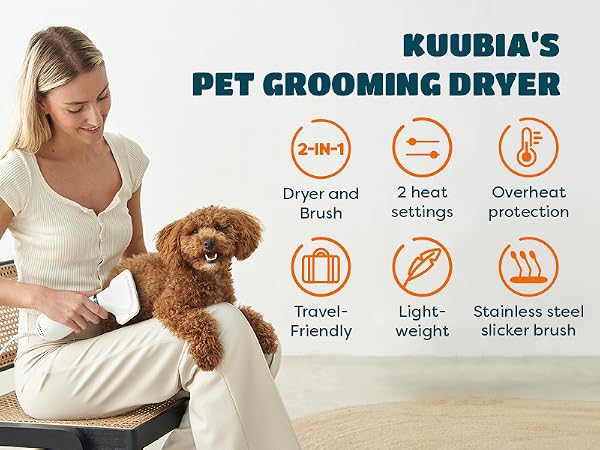 KUUBIA pet grooming hair dryer dog hair dryer dog blow dryer