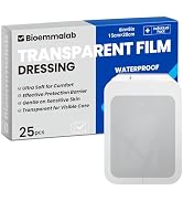 Large Waterproof Bandages Clear Dressings Tattoo Tape Sensitive Skin Wounds Care, Transparent Fil...