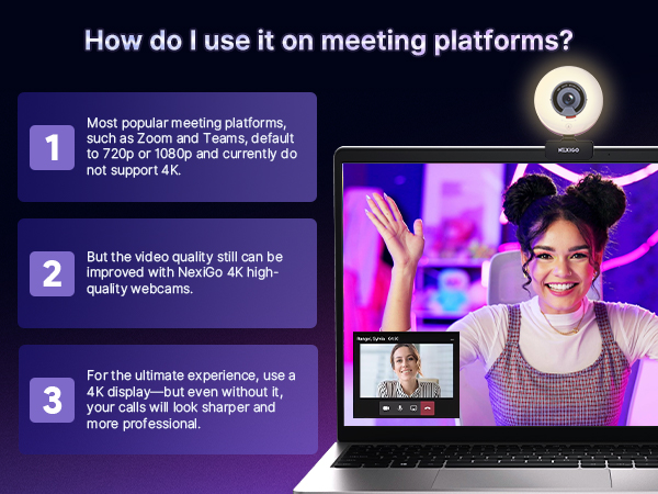 How to use the N660P PRO on meeting platforms