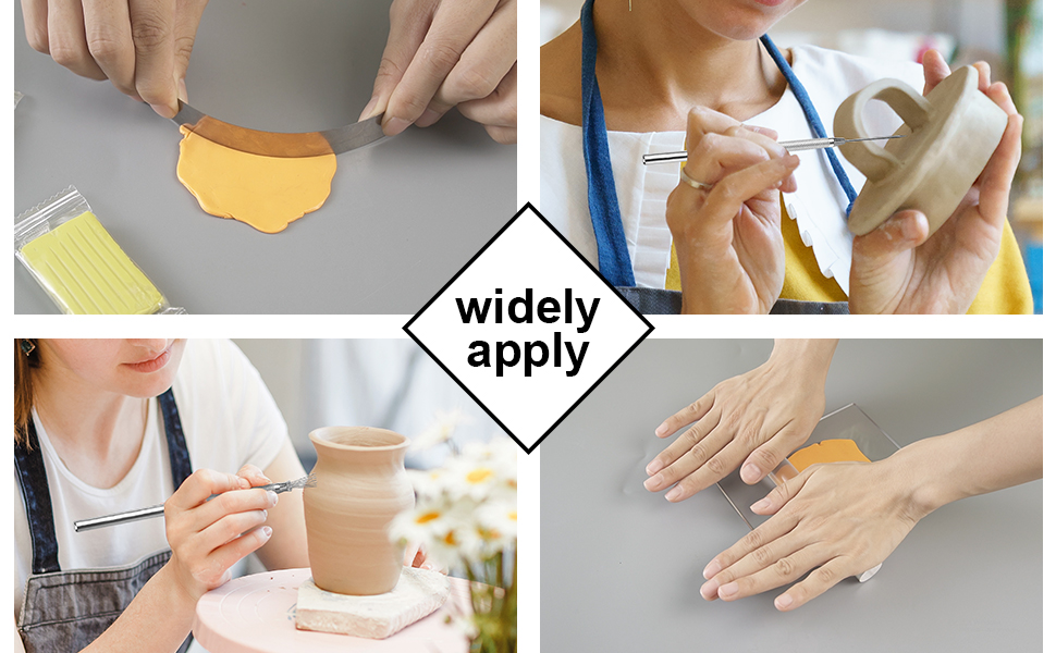 12 Pieces Polymer Clay Cutter Tools