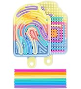 Sensory Activity Board, Silicone Fidget Toys for Silent, Anxiety, ADHD & Autism | Quiet Fidgets T...