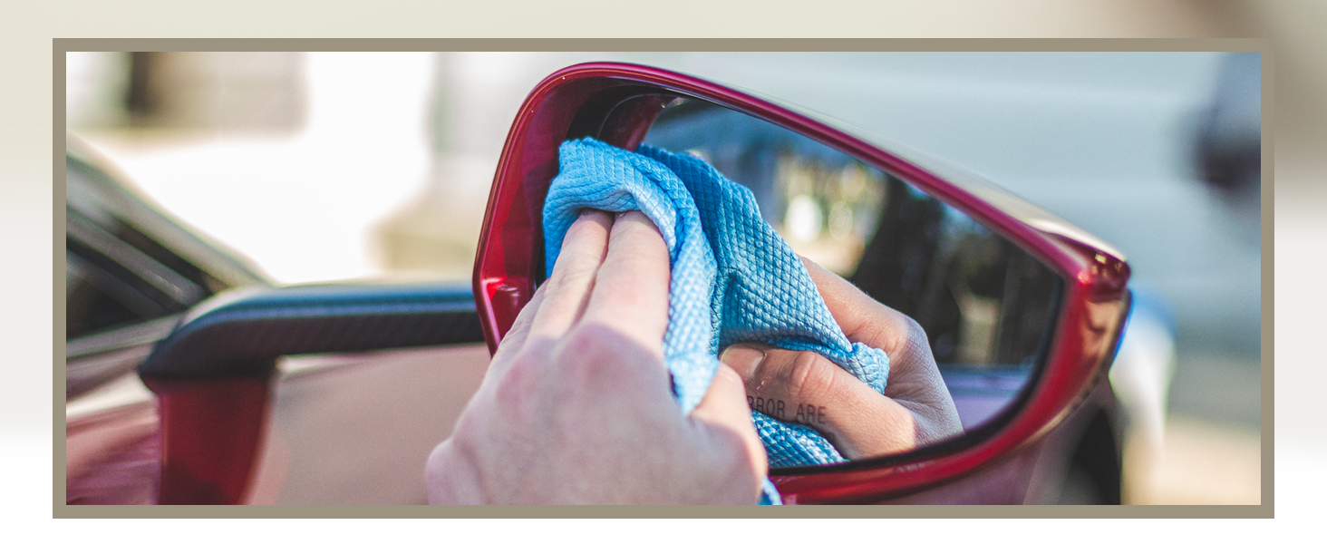 diamond glass towel