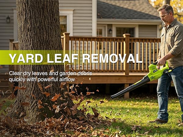 SnapFresh 20V Cordless Leaf Blower