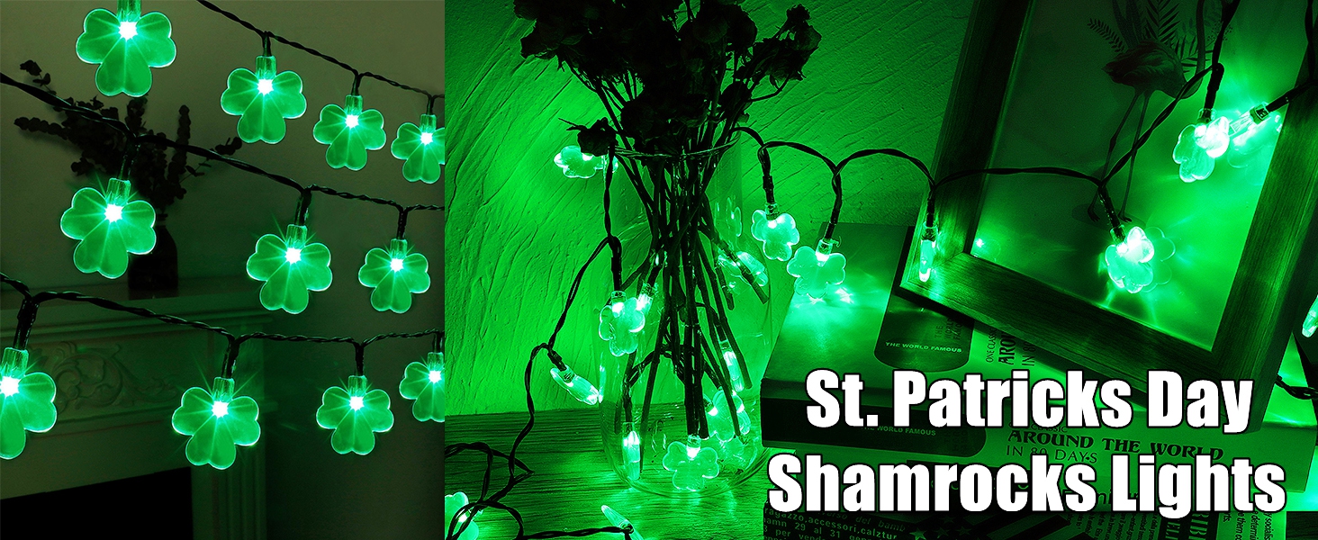 St. Patricks Day String Lights