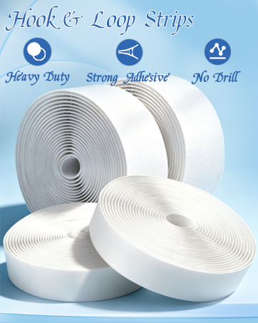 velcro strips with adhesive
