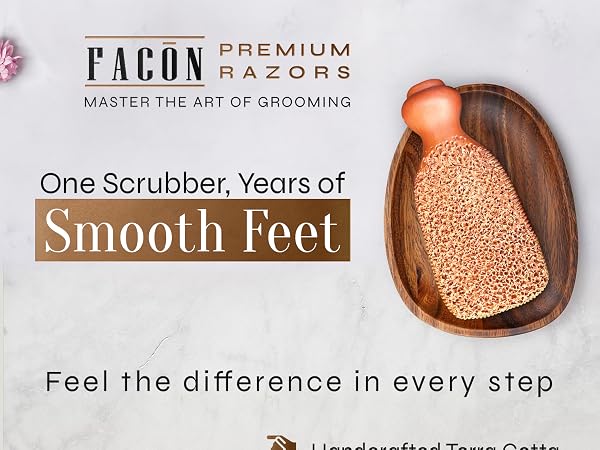 Facón Pumice Stone Exfoliating Foot Scrubber