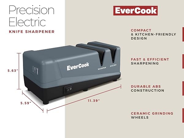EverCook Precision Electric Knife Sharpener - Mobile