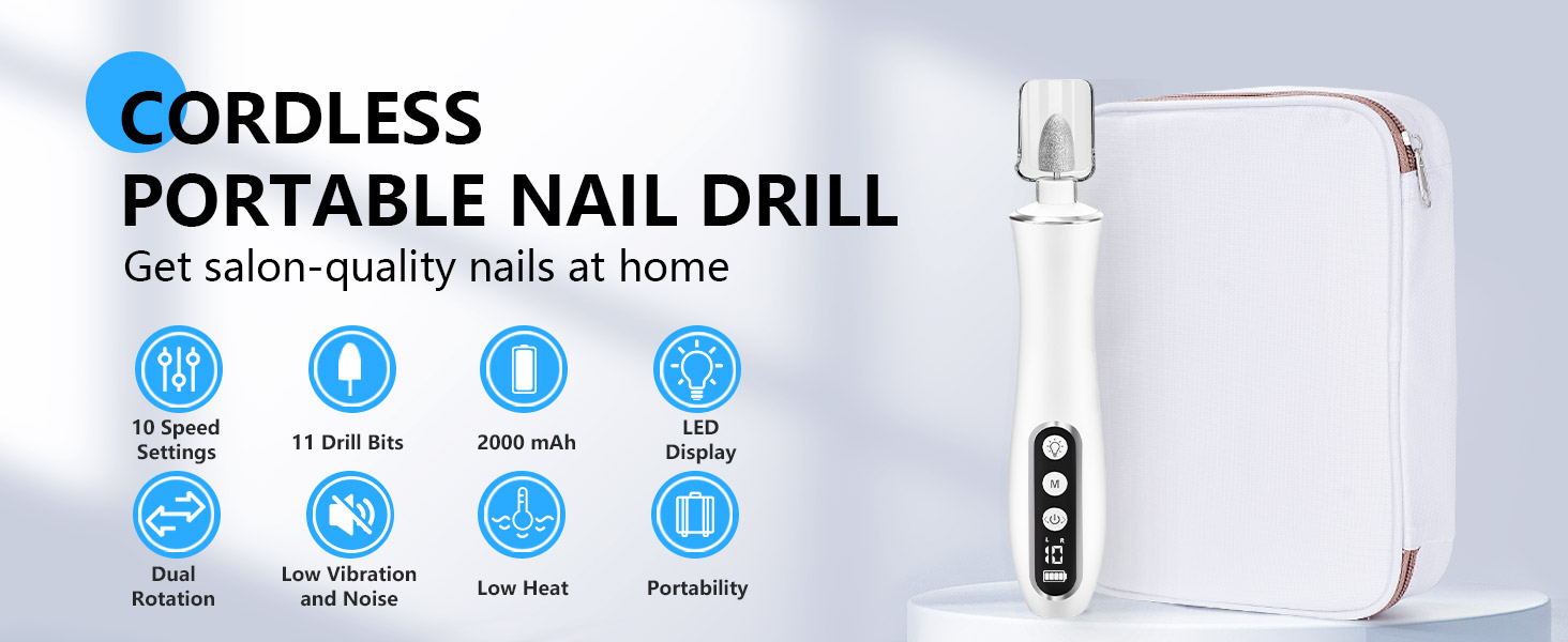 VFD nail drill machine