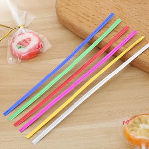 metallic twist ties