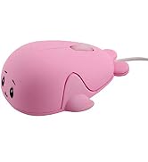 Cute Animal Baby Dolphin Shape USB Wired Mouse 1600 DPI Optical Mice Mini Small Kids Children Mic...