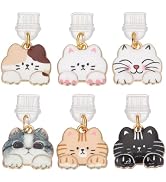OLYCRAFT 6Pcs Dust Plug Charm Type C Anti Dust Plugs 1.1 inch Long Mobile Dustproof Plugs with Ca...