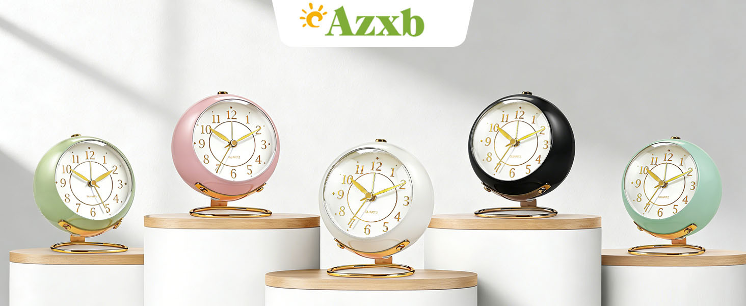 Azxb Analog Alarm Clock