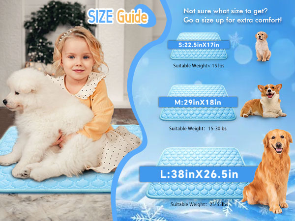 Cooling mat for dogs offers instant heat relief for dogs and cats in summer