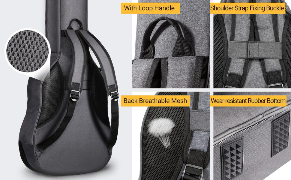 reinforced guitar bag