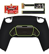 eXtremeRate Black Real Metal Buttons (RMB) Version Rise 2.0 Remap Kit for PS5 Controller BDM 010 ...