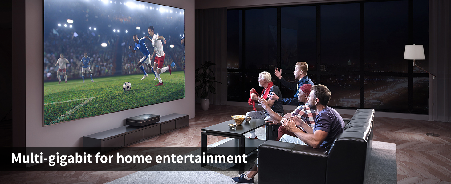 Multi-gigabit for home entertainment