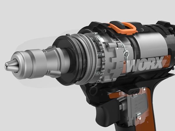 worx wx108L 20V power share drill driver