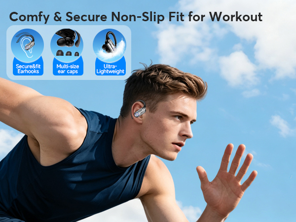 Sports Earhook Earbuds