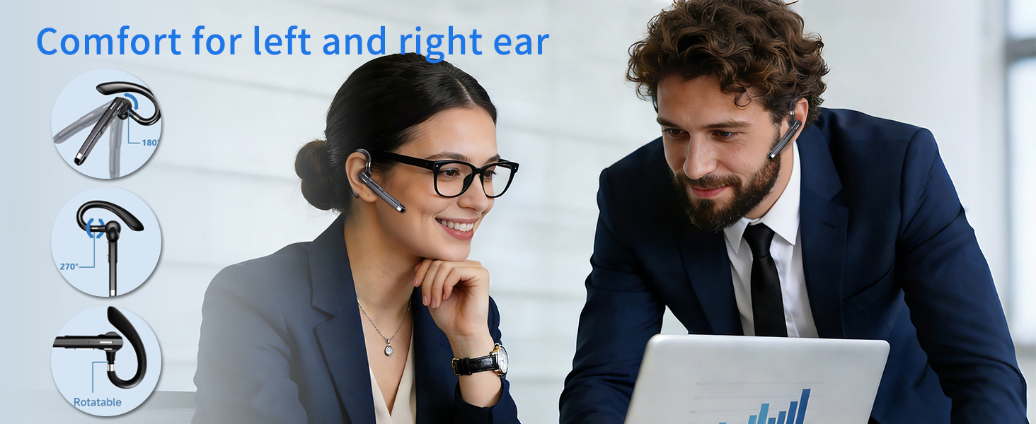 Comfort for left and right ear