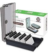 MyLifeUNIT Business Card Holder, Index Card Organizer with Dividers and Index Tabs (500 Cards Cap...