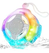 comiso Shower Bluetooth Speaker, Waterproof Bluetooth Speakers IPX7, Floating Portable Wireless S...
