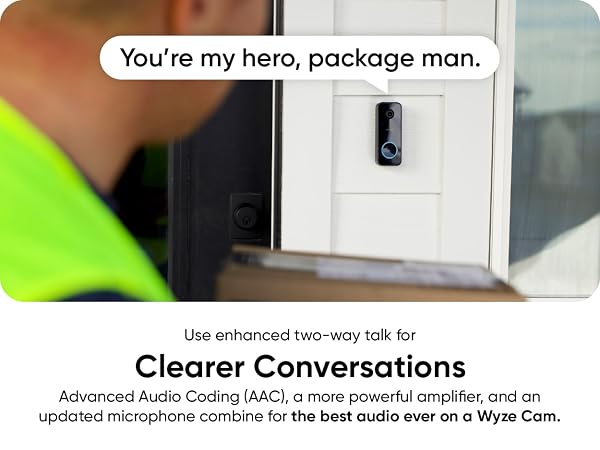 Wyze Video Doorbell v2 Two Way Audio
