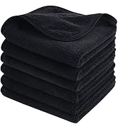 Sinland Microfiber Face Cloths Reusable Makeup Remover Cloth Ultra Soft Washcloths for Women and ...
