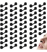 100 Pieces Nose Sponge Filter Disposable Nose Plug Filters for Women Men Sunless Spray Tanning Ou...
