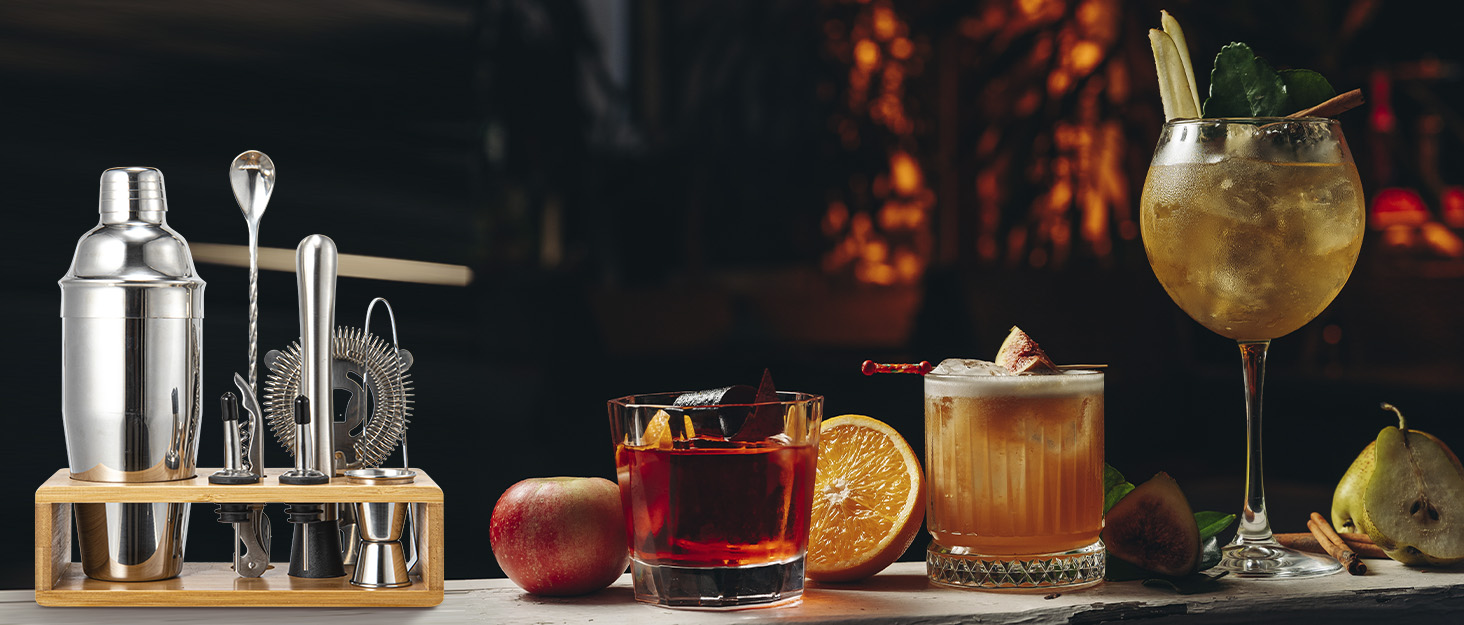 mixology bartender kit cocktail shaker set