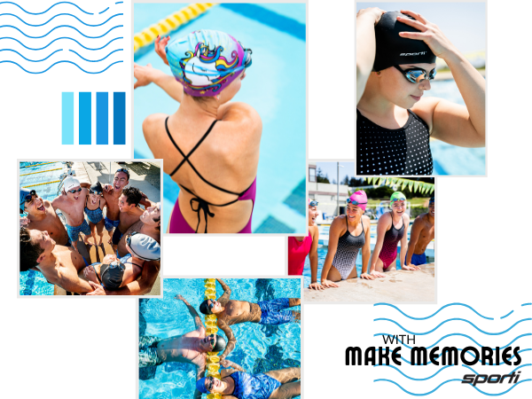 silicone swim cap