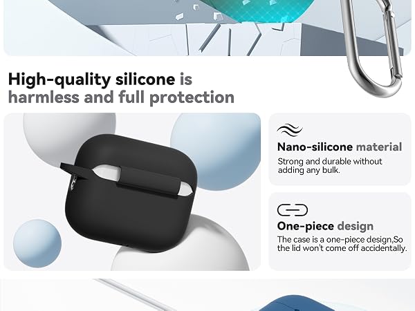for AirPod Pro 3 Case 2025 with Cleaner Kit