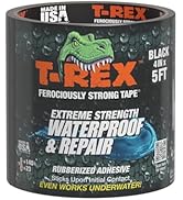 T-REX Heavy Duty Waterproof and Repair Tape for Wet or Rough/Dirty Surfaces Including Underwater,...