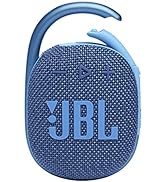 JBL Clip 4 Eco - Ultra-Portable Waterproof Speaker (Blue)