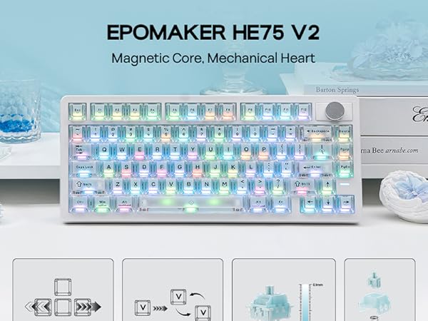 HE75 V2 Hall Effect Gaming Keyboard