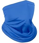 Achiou Cooling Neck Gaiter Face Cover Scarf, UV Protection Mask for Men and Women,Soft Windproof,...