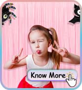 Pastel Pink Party Backdrop Decoration - GREATRIL Foil Fringe Streamers for Baby Shower/Donut/Cowg...