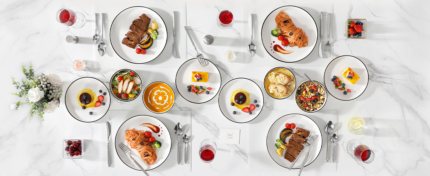 dinner plates set of 12