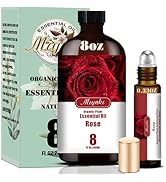 Rose Essential Oil-Rose Fragrance Oil 8.33oz (250ml)-100% Pure Natural Scent for Diffusers, Candl...