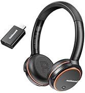 Wireless Headphones for TV Watching -BKM600 Wireless TV Headphones with Bluetooth USB Transmitter...