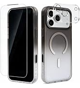 Vearstie Matte Case for iPhone 17 Pro Max, Shockproof Camera Control Cover | Integrated silicone,...