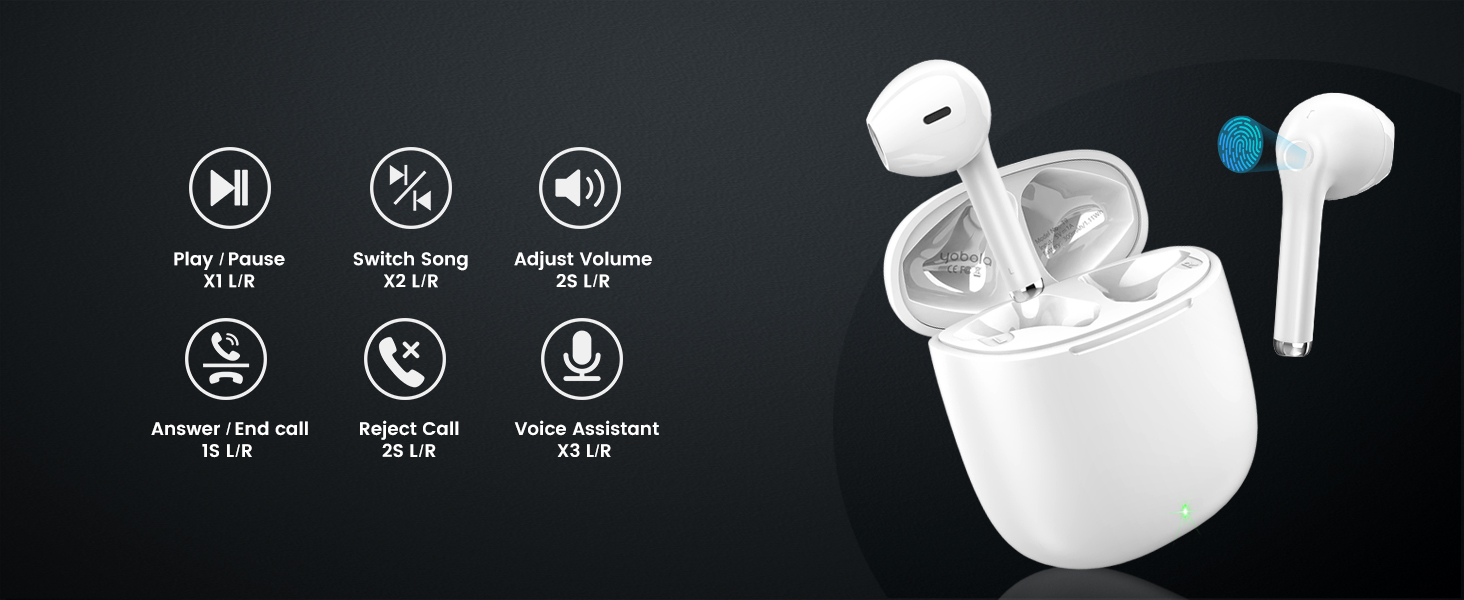 wireless earbuds